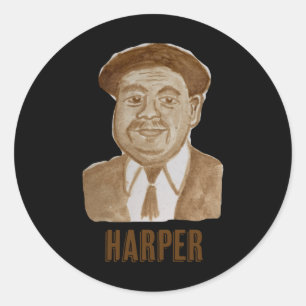 Michael S. Harper Sticker Runt Klistermärke