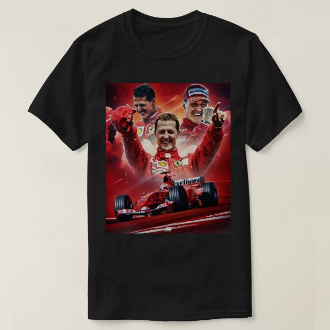 MICHAEL SCHUMACHER T SHIRT (Design framsida)