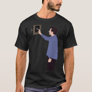 Michael Scott och hans 200-åriga Plasma Skärm TV. T Shirt