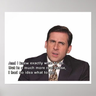 Michael Scott Poster