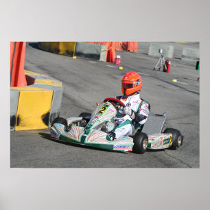 Michael Scumacher Supernats i Vegas Poster