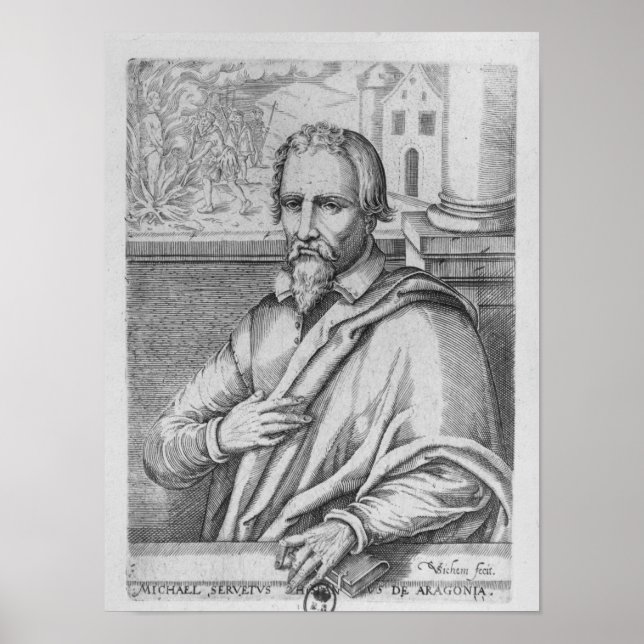 Michael Servetus Poster (Framsidan)