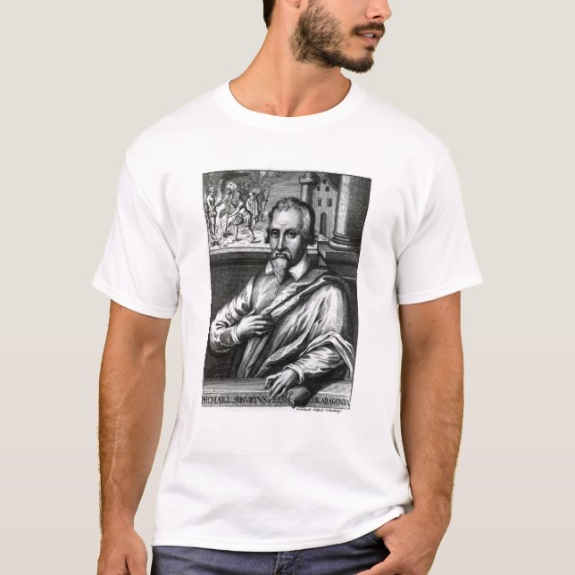 Michael Servetus T-shirt (Framsida)