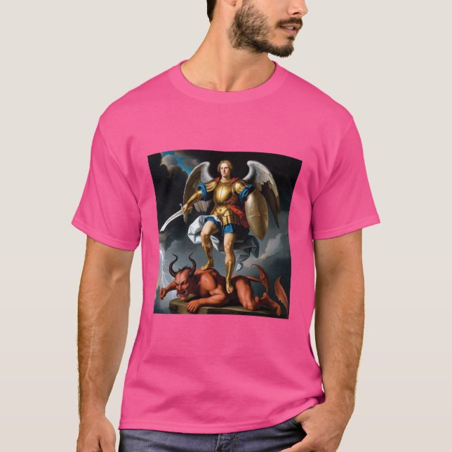 Michael The Archangel Shirt T (Framsida)