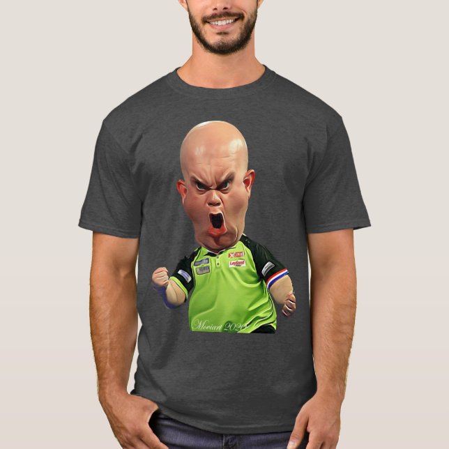 Michael Van Darts For Fans T Shirt (Framsida)