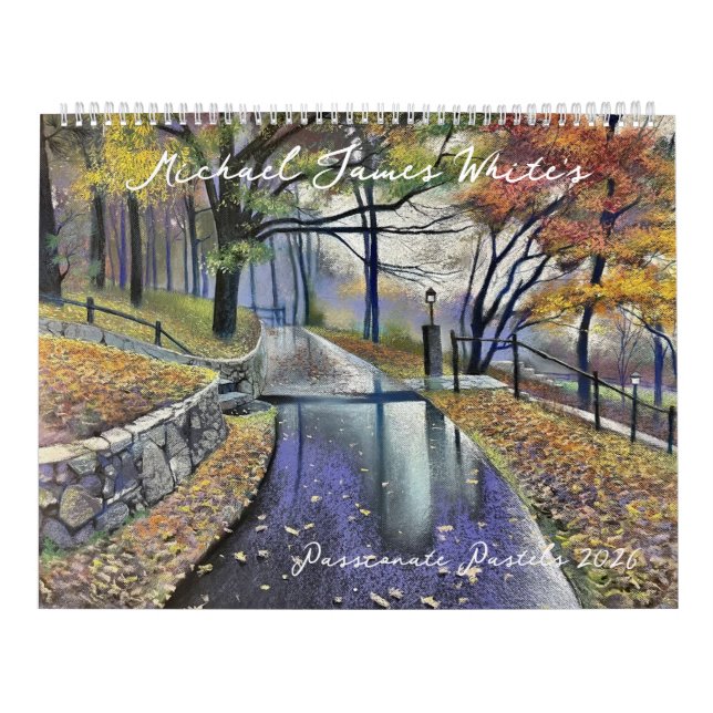 Michael White's Passionate Pastels Calendar 2026 Kalender (Omslag)