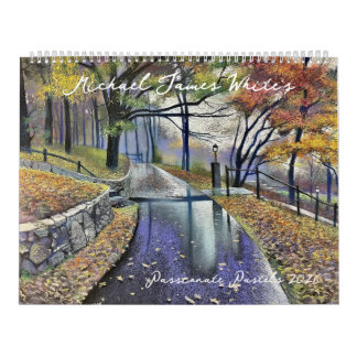 Michael Whites passionerade pastellkalender 2026 Kalender