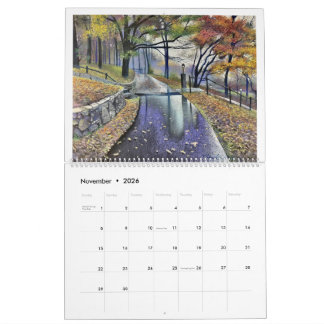 Michael Whites passionerade pastellkalender 2026 Kalender