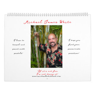 Michael Whites passionerade pastellkalender 2026 Kalender