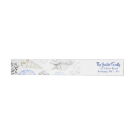 Michael Wrap Around Address Label Etikettband