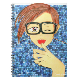 Michael Yoon tar ett slått Anteckningsbok