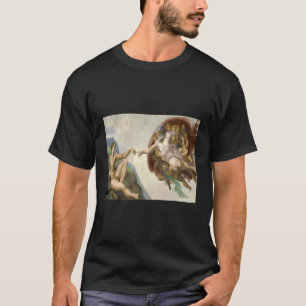 Michaelangelos skapelse av Adam T Shirt