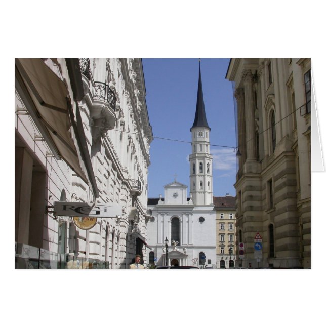 Michaelerkirche Hälsningskort (Framsidan Horizontal)