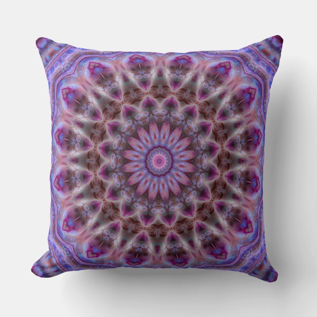 Michaelmas Daisy Luxe Mandala Kudd Kudde (Framsida)