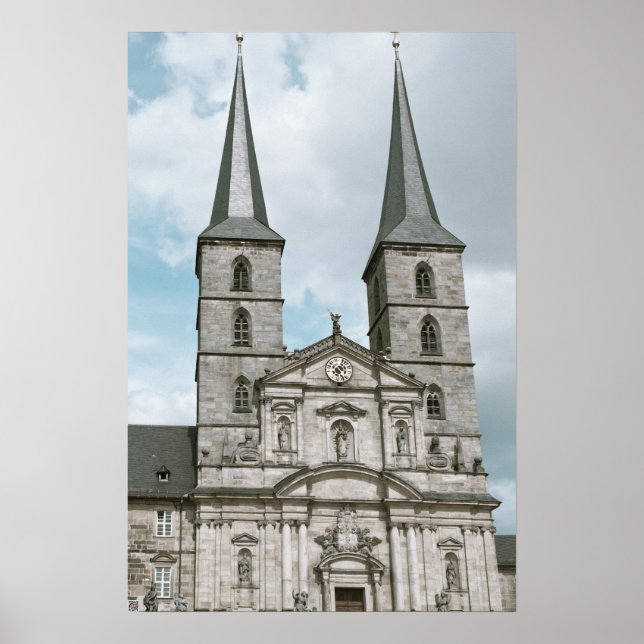 Michaelsbergklostret i Bamberg Poster (Framsidan)