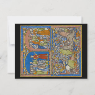 Michals Dowry, en blodig kamp Vykort