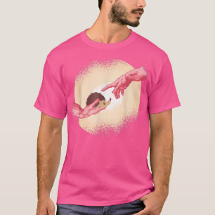 Michel Angelo hand om gud Hedgehog T Shirt