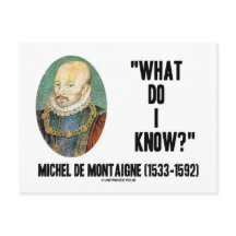 Michel de Montaigne, vad vet jag? Offert