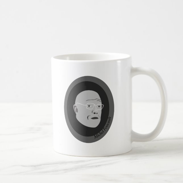 michel-foucault kaffemugg (Höger)