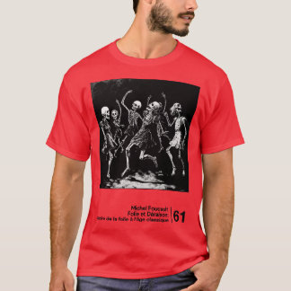 Michel Foucault Minimum Stil Graphic Artwork TShi T Shirt