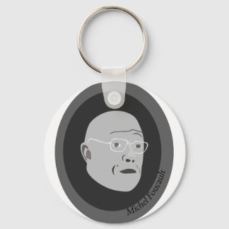 michel-foucault nyckelring