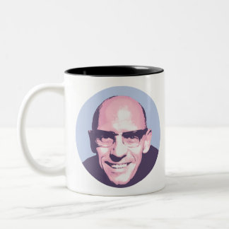 Michel Foucault Två-Tonad Mugg