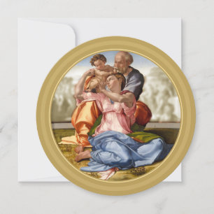 Michelangelo 1507 HELIGA FAMILJEN Julkort
