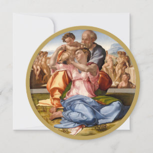 Michelangelo 1507 HELIGA FAMILY CARD Julkort
