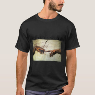 Michelangelo Art Shirt Creation of Adam T Shirt