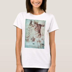 Michelangelo Buonarroti studier för libysk Sibyl T-shirt