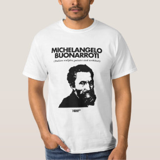 Michelangelo Buonarroti vitT-tröja T Shirt