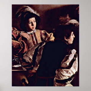Michelangelo Caravaggio - kalla av StMatthew Poster