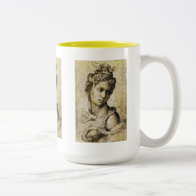 Michelangelo, Cleopatra Två-Tonad Mugg (Höger)