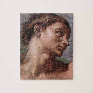 Michelangelo Creation Adam God Art Pussel