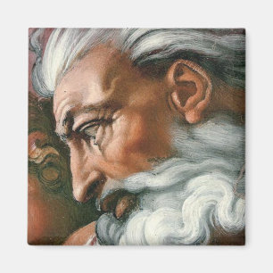 Michelangelo Creation Adam Gud Magnet