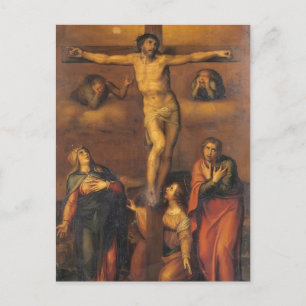 Michelangelo-Crucifixion Vykort