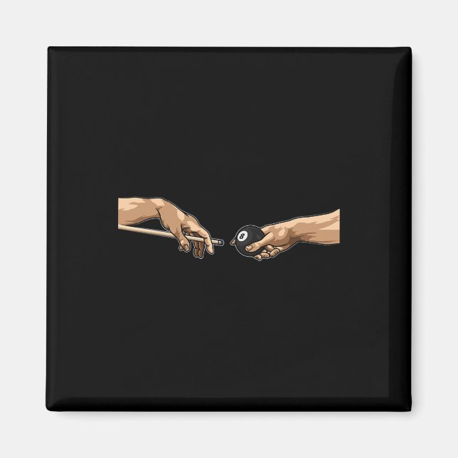 Michelangelo Händer Skapande av Adam Bassäng Billi Magnet (Framsidan)