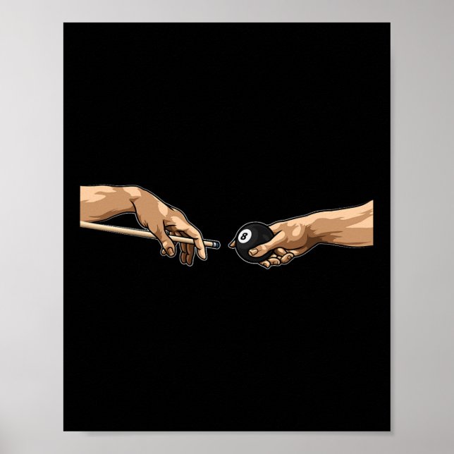 Michelangelo Händer Skapande av Adam Bassäng Billi Poster (Framsidan)