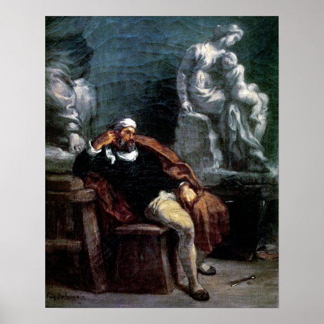 Michelangelo i Studio Poster (Framsidan)