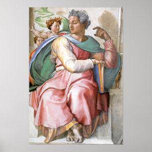 Michelangelo -Isaiah Poster