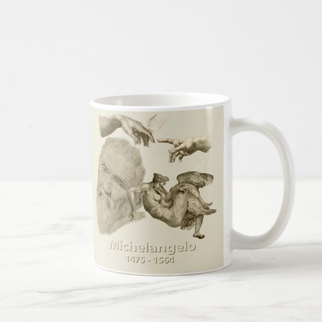 Michelangelo Kaffemugg (Höger)