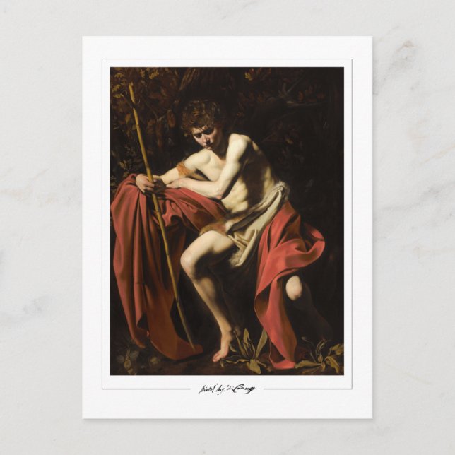 Michelangelo Merisi da Caravaggio #10 - Konst Vykort (Framsida)