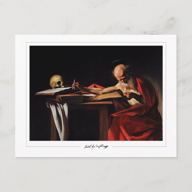 Michelangelo Merisi da Caravaggio #57 - Fine Art Vykort (Framsida)