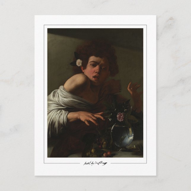 Michelangelo Merisi da Caravaggio #79 - Fine Art Vykort (Framsida)