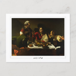 Michelangelo Merisi da Caravaggio #89 - Finkonst Vykort