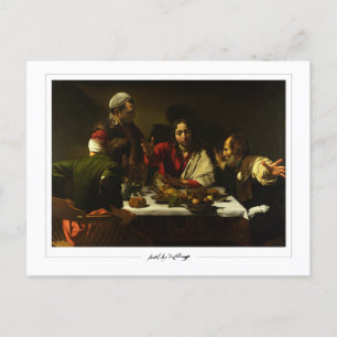 Michelangelo Merisi da Caravaggio #89 - Finkonst Vykort