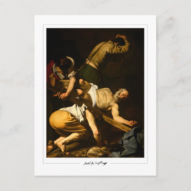 Michelangelo Merisi da Caravaggio #93 - Fine Art Vykort (Framsida)