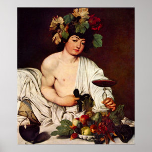 Michelangelo Merisi da Caravaggio-Bacchus Poster