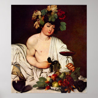 Michelangelo Merisi da Caravaggio-Bacchus Poster