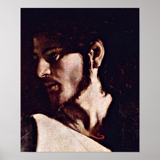 Michelangelo Merisi da Caravaggio - Jesus Poster (Framsidan)
